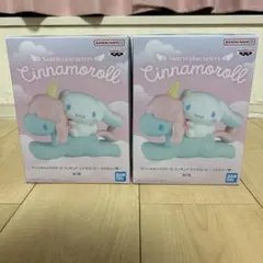 サンリオキャラクターズ フィギュア シナモロール 〜コルネと一緒〜 2個セット