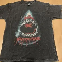 サンタクルーズ シャーク ビンテージ加工 Tシャツ M