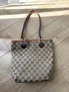 GUCCI GGキャンバス ショルダーバッグ レディース トートバッグ