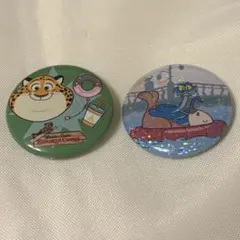 ズートピア　缶バッジ　ディズニー　ディズニーリゾート