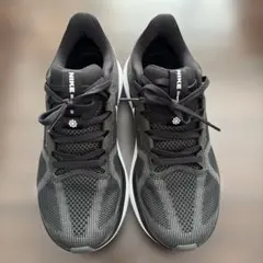 NIKE エア ズーム ストラクチャー 25 ワイド BLACK/WHITE