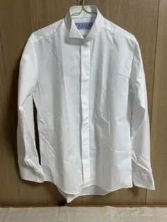 ブライダル新郎シャツ　タキシード用　MAZZO ホワイト M