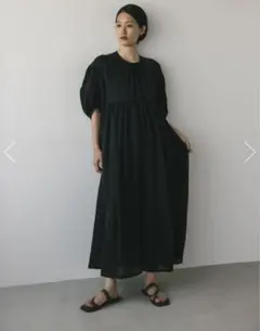 シアーシャーリングギャザーワンピースのサムネイル