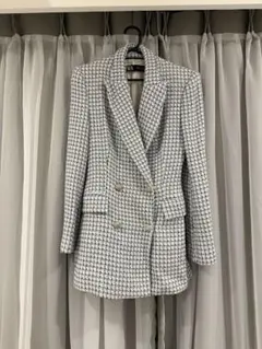 【美品】ZARA ダブルブレストジャケット Sサイズ