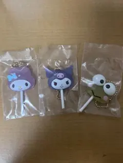 サンリオカラフルキャンディーチャーム　クロミ　マイメロディ　けろっぴ