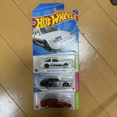 ホットウィール　AE86 スプリンタートレノ　3台セット