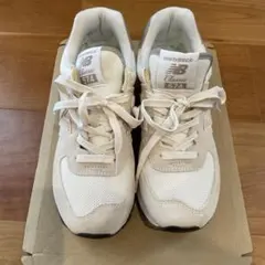 New Balance 574 ベージュ　24.5
