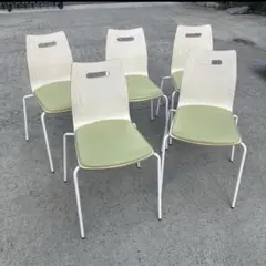 Vitra□03□4脚セット□ダイニングチェア□21万/スタッキングチェア