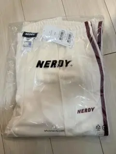 【最終値下げ】NERDY NY トラックパンツ クリーム