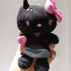 キティ　ハローキティ　デビルハートマスコット