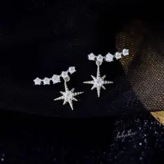星ペンダント　ピアス