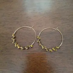 by boe ゴールド フープピアス