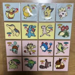 第一パン　ポケモン　デコキャラシール　ラッキーシール 16枚セット