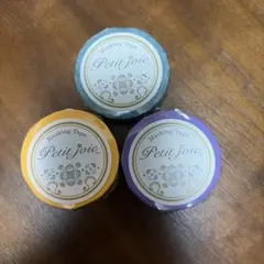 Petit joie マスキングテープ　3個セットのサムネイル