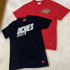 Dickies TシャツSサイズ 赤　黒　２枚組みのサムネイル