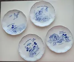 ディズニー　アソートケーキ皿セット　5枚