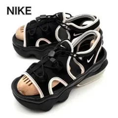 超美品✨ 希少カラー　NIKE エアマックス ココ サンダル 厚底 黒 ピンクのサムネイル