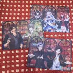 にじさんじ　くら寿司　コラボ下敷きセット