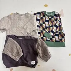 ベビー トレーナー 3点セット 80cm