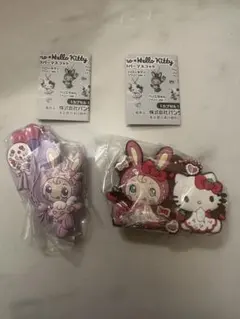 ⚠️匿名配送　メゾピアノ✖️ハローキティ　ラバーマスコット　ベリエ　キティ　ガチャ