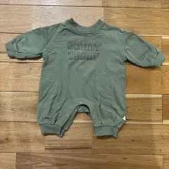 韓国子供服　スウェットロンパース　70サイズ