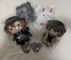 文豪ストレイドッグス くじ引き堂 ぬいぐるみ 太宰治 ポンチョ 初版