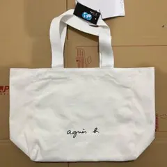 agnes b.　アニエスベー　トートバッグ　ホワイト