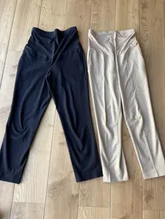 ユニクロ　スマートアンクルマタニティパンツ　２本セット