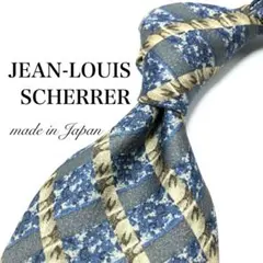 【美品】 JEAN LOUIS SCHERRER ネクタイ お洒落 ストライプのサムネイル