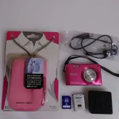 Nikon COOLPIX S3300 ピンク　新品ケース　充電器 Nikon COOLPIX S3300 ピンク 新品ケース 充電器 - メルカリ