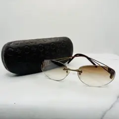 CELINE セリーヌ クリアオーバーサイズサングラス 40051I ラウンド型