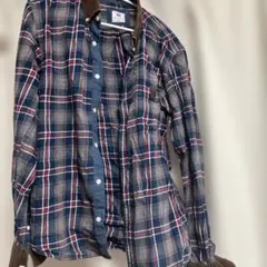 Mitsumine チェック柄ネルシャツ Lサイズ
