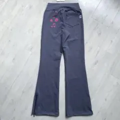 ミカランセ ヨガウェア クロップドパンツ ダイヤモンド柄 フリーサイズ