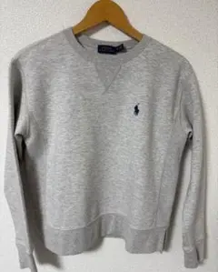 【美品】ポロラルフローレン グレースウェット M相当 ワンポイント刺繍
