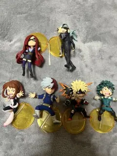 2月末まで 僕のヒーローアカデミア ヒロアカ フィギュア ワーコレ 6体セット