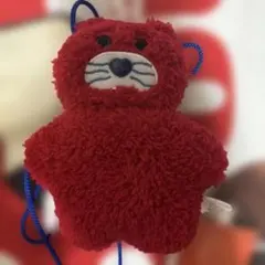 mojojojo ぬいぐるみポシェット 赤 猫