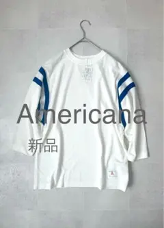新品定価13200円　Americana アメリカーナ　フットボールカットソー