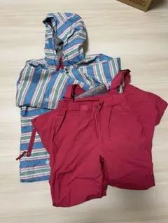 子ども用 スキーウェアセット（ジャケット・ショートパンツ）