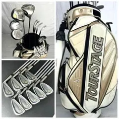本格派 メンズゴルフクラブ 14本 フルセット MIZUNO ブリヂストン 豪華 2026年最新】MIZUNO GOLF セット本数：14本 ゴルフクラブ メンズ