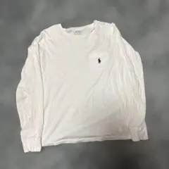 Polo Ralph Lauren 長袖 ポケットTシャツ ホワイト S
