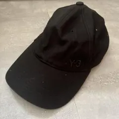 Y-3 ブラック キャップ OSFA