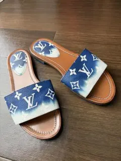 Louis Vuitton モノグラム サンダル ブルーのサムネイル