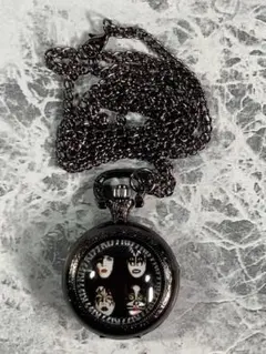 「KISS/キッス　ジーン・シモンズ/ポール・スタンレー　懐中時計」jo-db