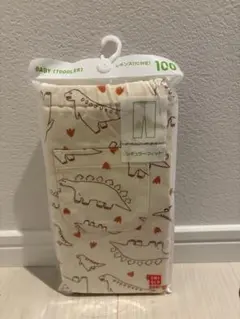 ユニクロ　【新品未使用　未開封】恐竜柄　レギンス　100㎝　レギュラーフィット