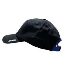 メンズ キャップ XXL 60〜65cm ブラック ブルー コットン100%のサムネイル