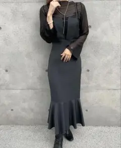 ジュノア マーメイドキャミワンピース M