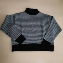 美品✨️HK WORKS LONDON ハイネックニットセーター