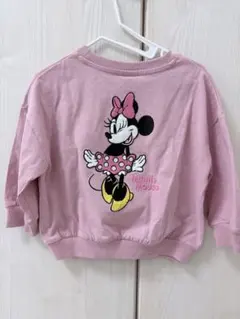 Disney ミニーマウス トレーナー ピンク