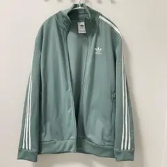 【極美品】adidas トラックジャージ　ベッケンバウアー　くすみグリーン　Mのサムネイル