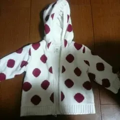 baby GAP 水玉パーカー 70㌢